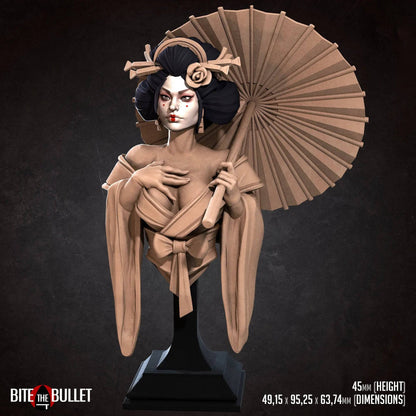 Geisha | Art Bust | Bite the Bullet