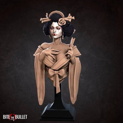 Geisha | Art Bust | Bite the Bullet