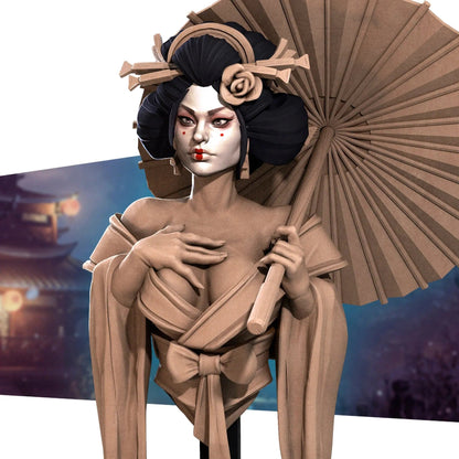 Geisha | Art Bust | Bite the Bullet