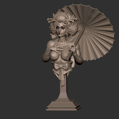 Geisha | Art Bust | Bite the Bullet