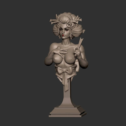 Geisha | Art Bust | Bite the Bullet