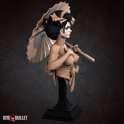 Geisha | Art Bust | Bite the Bullet