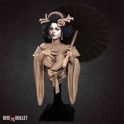 Geisha | Art Bust | Bite the Bullet