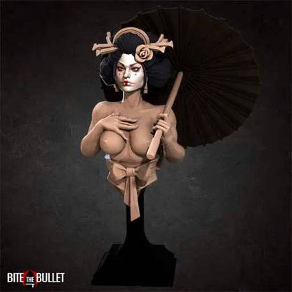 Geisha | Art Bust | Bite the Bullet