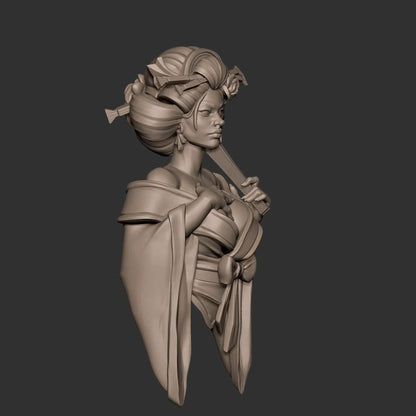 Geisha | Art Bust | Bite the Bullet