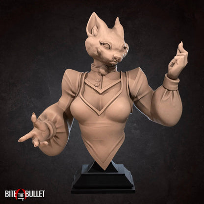 Mahrian Kitsune Foxfolk | Art Bust | Bite the Bullet