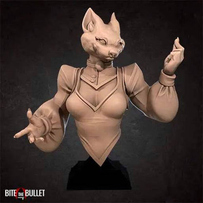 Mahrian Kitsune Foxfolk | Art Bust | Bite the Bullet