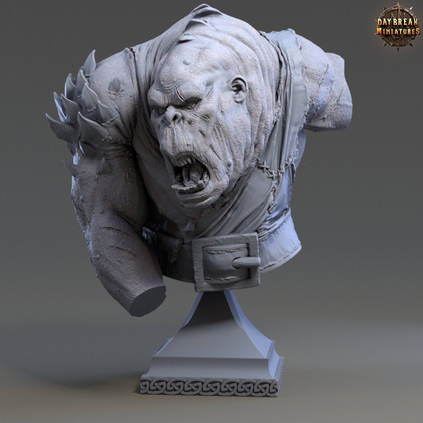 Ork’aa Grim | Miniature Bust | Daybreak Miniatures - Tattles Told 3D