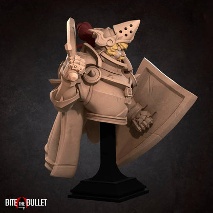 Sir Oswan Paladin | Art Bust | Bite the Bullet