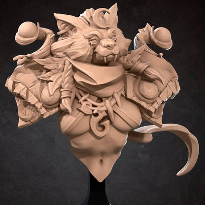 Werewolf Worgen Druid | Art Bust | Bite the Bullet