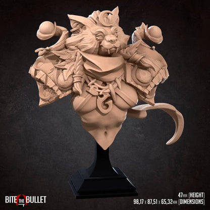 Werewolf Worgen Druid | Art Bust | Bite the Bullet