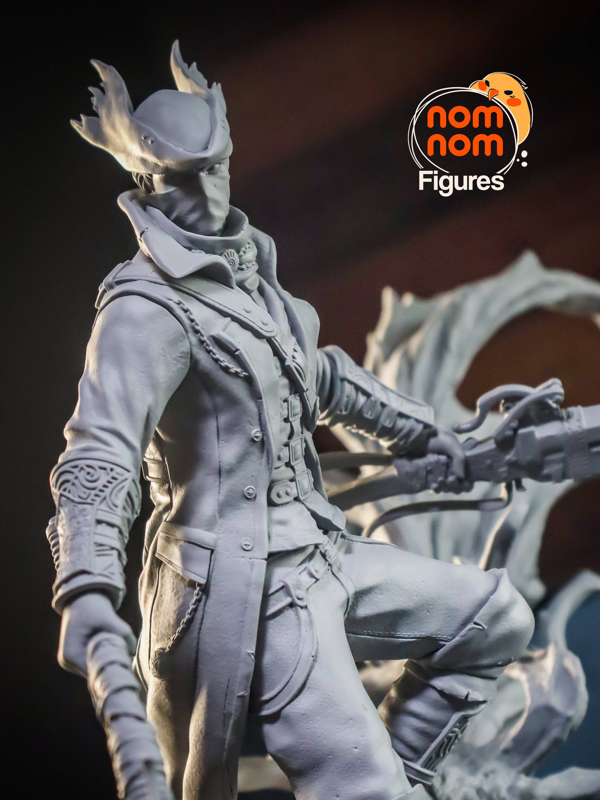 Bloody Hunter | Resin Garage Kit Sculpture Anime Video Game Fan Art Statue | Nomnom Figures - Tattles Told 3D