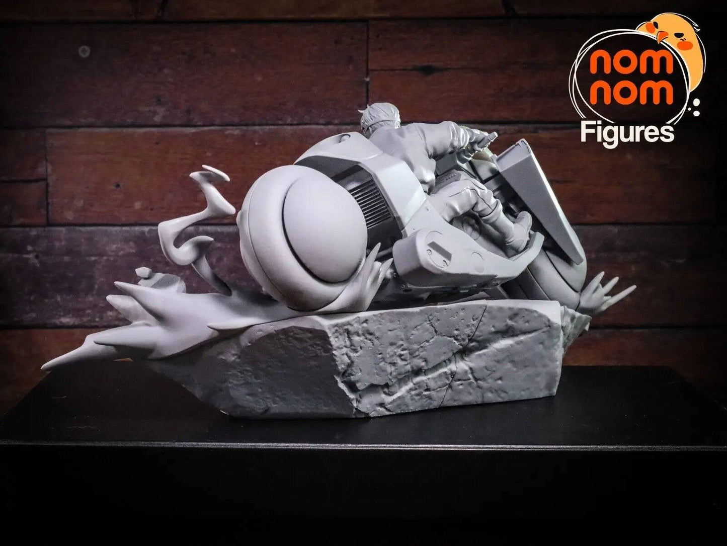 Care-Free Gang Leader | Resin Garage Kit Sculpture Anime Video Game Fan Art Statue | Nomnom Figures - Tattles Told 3D