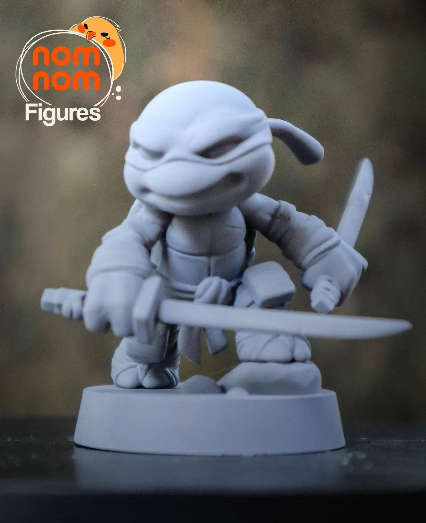 Four Teenage Turtle Warriors | Resin Garage Kit Sculpture Anime Video Game Fan Art Statue | Nomnom Figures - Tattles Told 3D