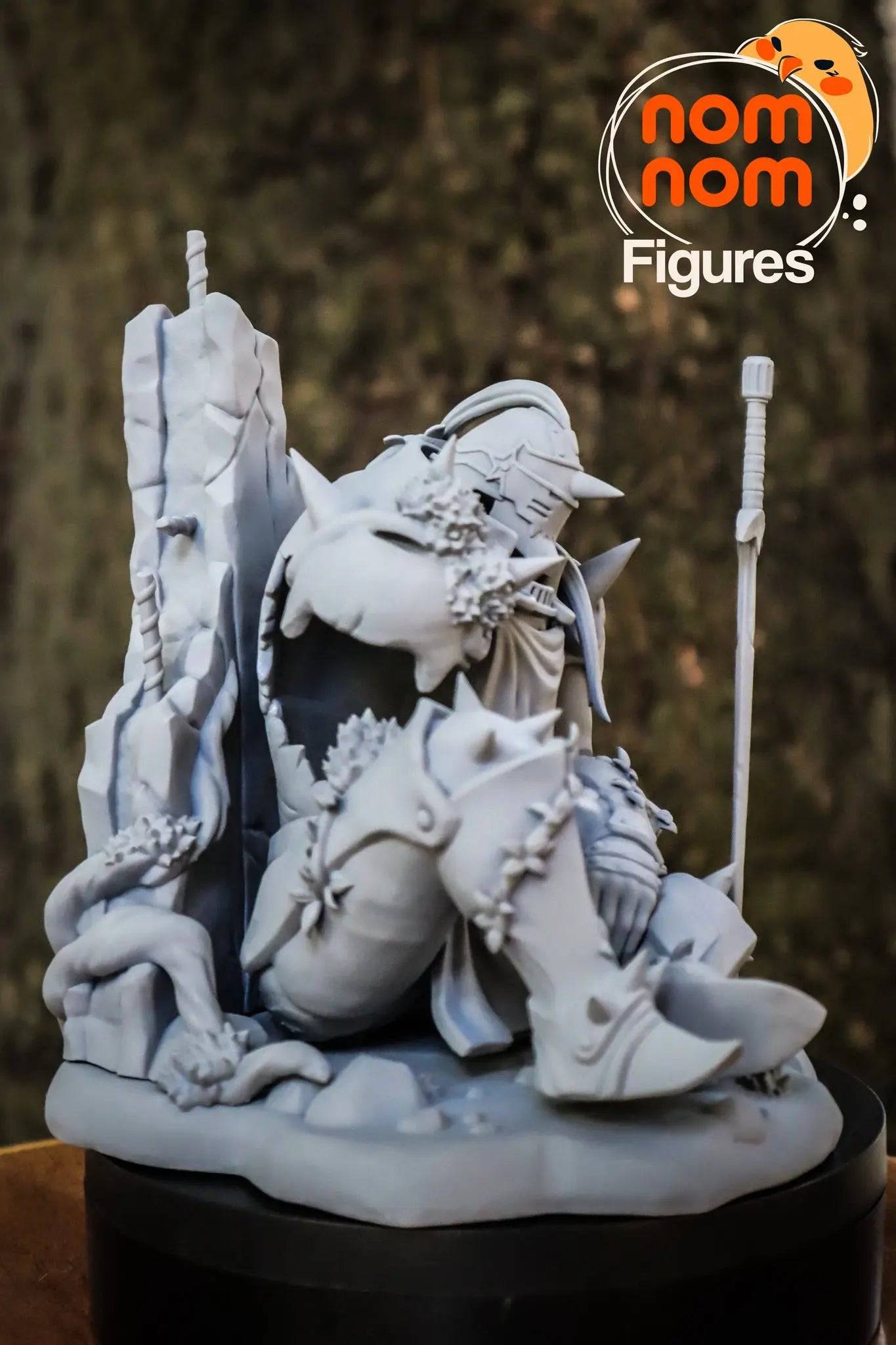 Gentle Soul-Bound Alchemist | Resin Garage Kit Sculpture Anime Video Game Fan Art Statue | Nomnom Figures - Tattles Told 3D