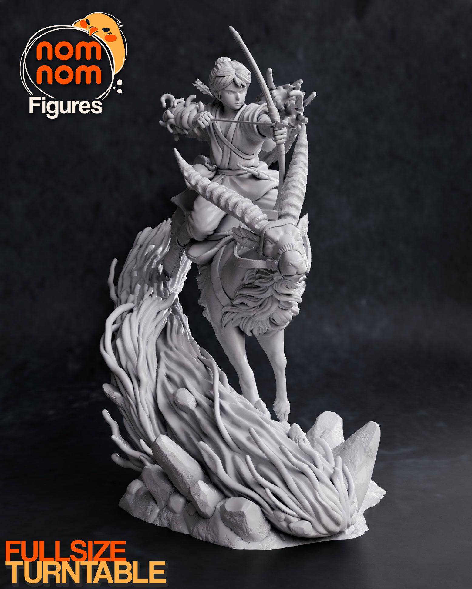 Prince Cursed by Hate | Resin Garage Kit Sculpture Anime Video Game Fan Art Statue | Nomnom Figures - Tattles Told 3D