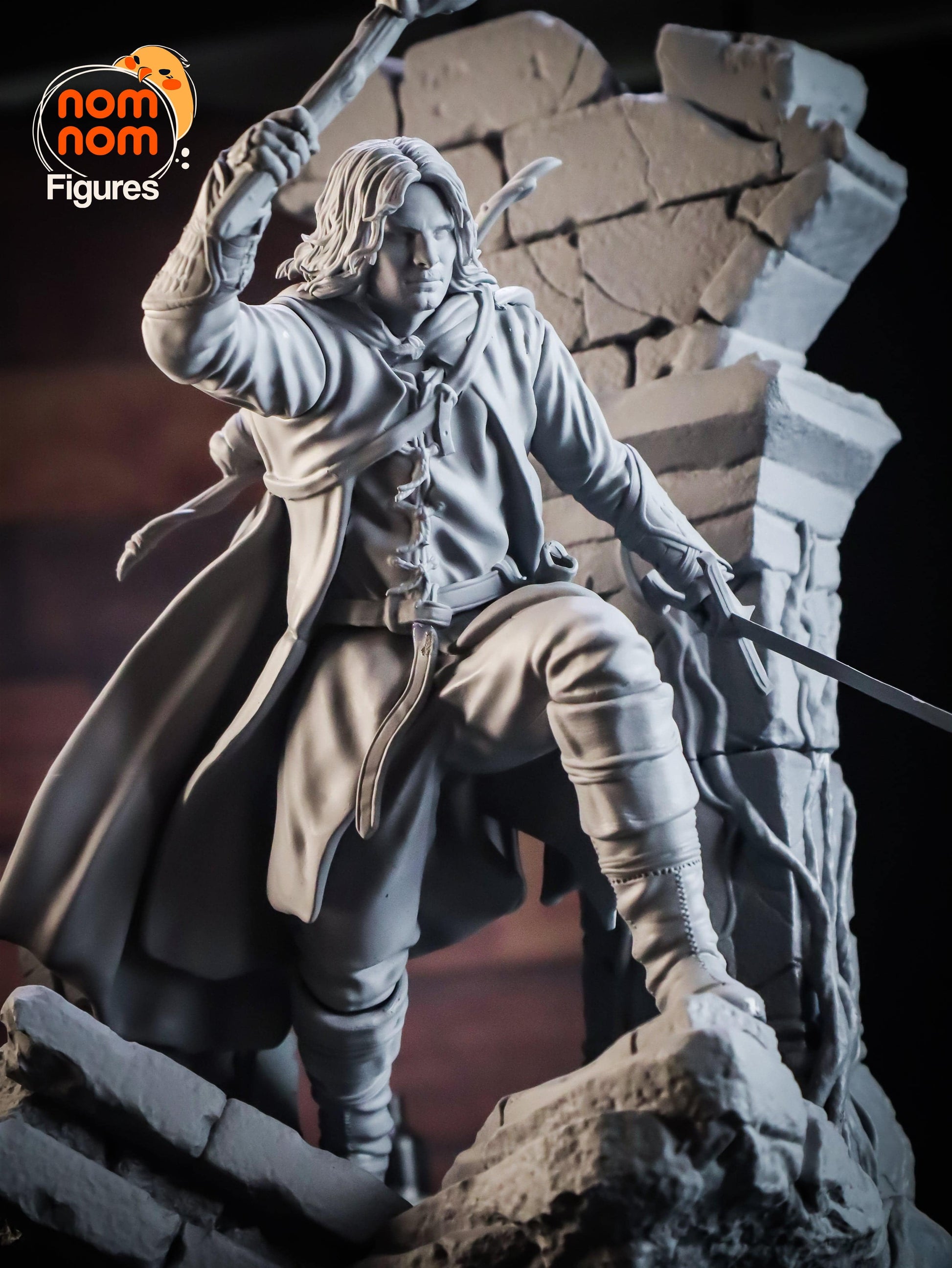 Ranger of the North | Resin Garage Kit Sculpture Anime Video Game Fan Art Statue | Nomnom Figures - Tattles Told 3D