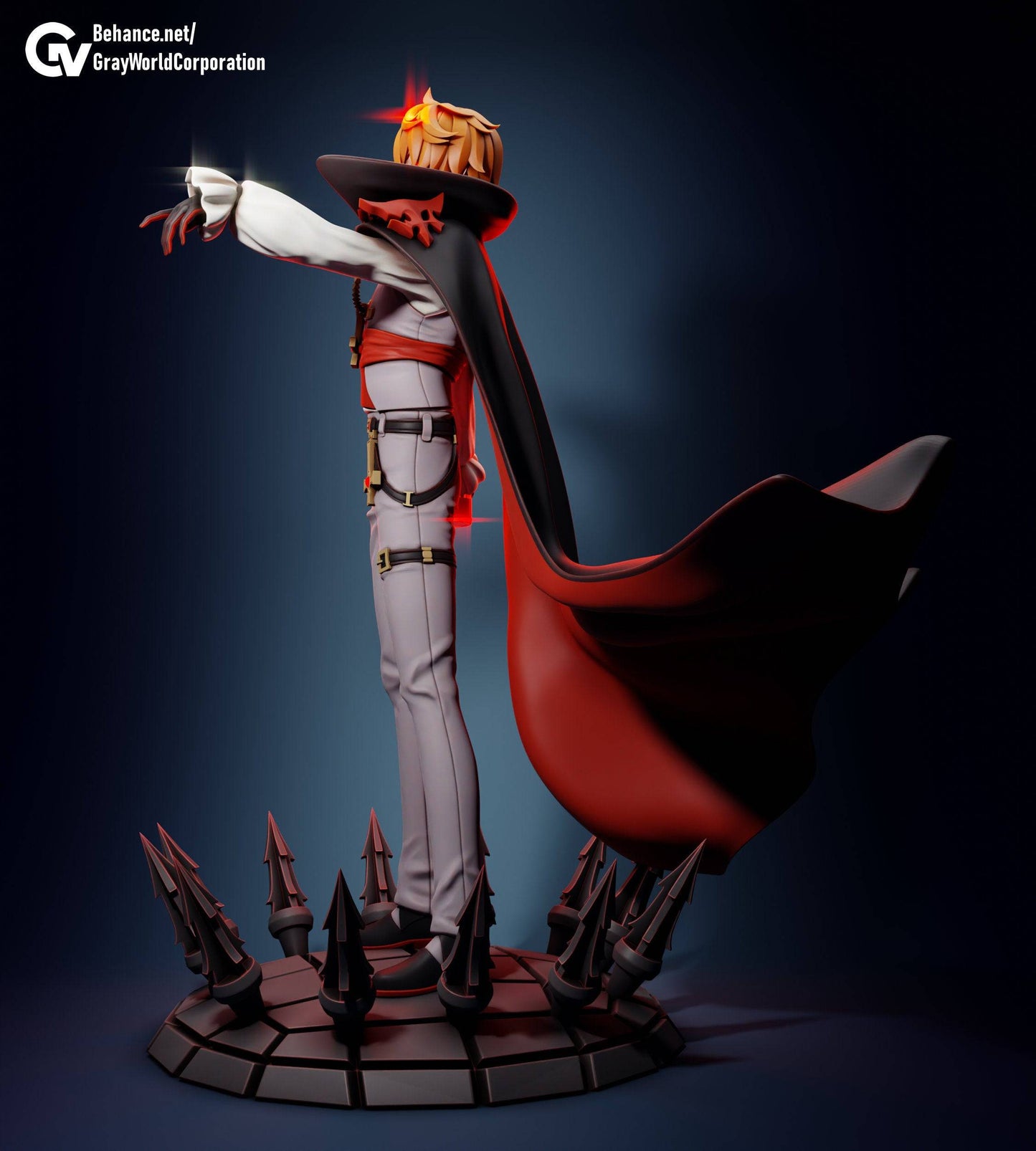 Tartagila Halloween | Resin Garage Kit Sculpture Anime Video Game Fan Art Statue | Gray World Corporation - Tattles Told 3D