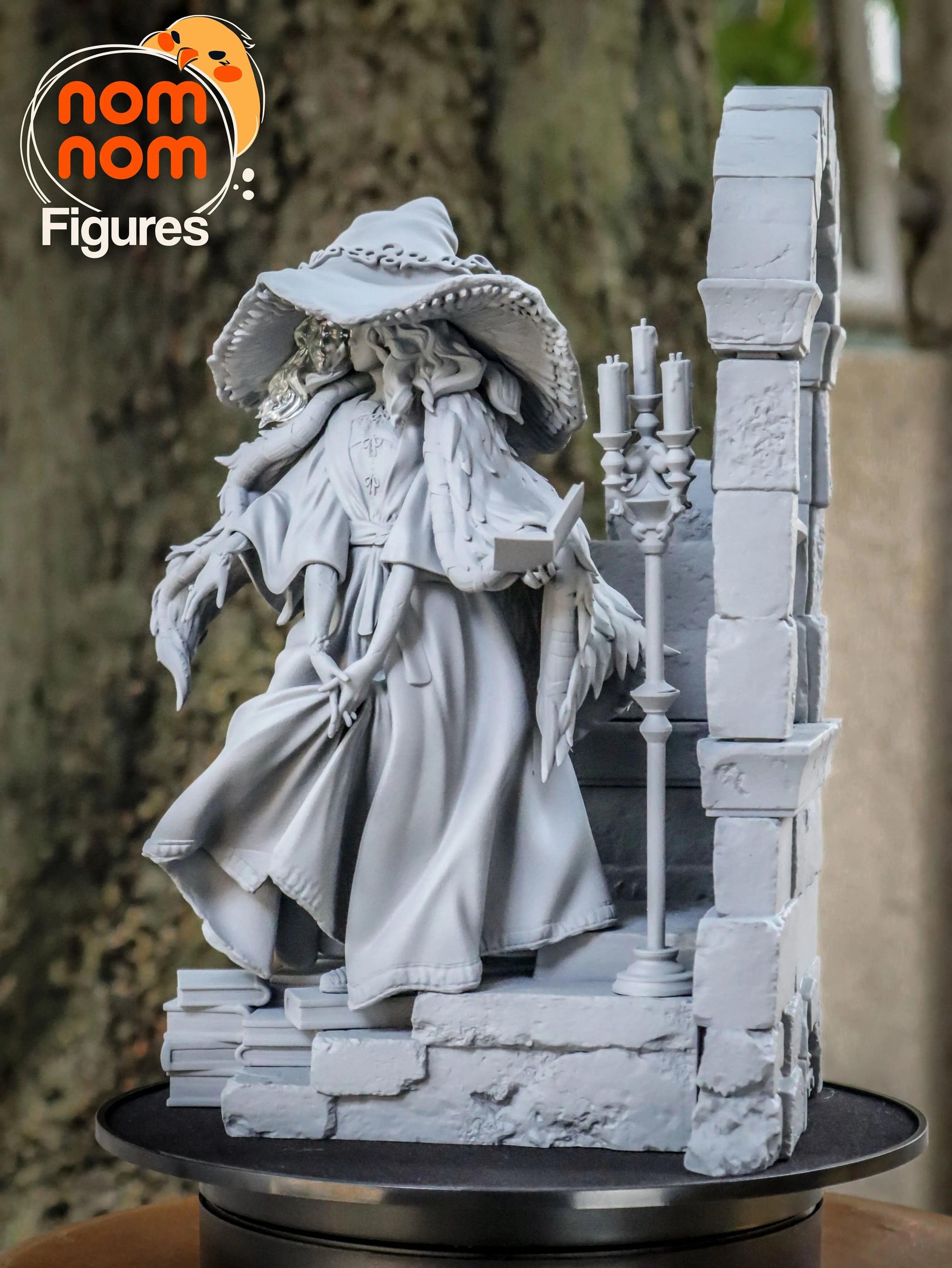 Two-Faced Witch | Resin Garage Kit Sculpture Anime Video Game Fan Art Statue | Nomnom Figures - Tattles Told 3D
