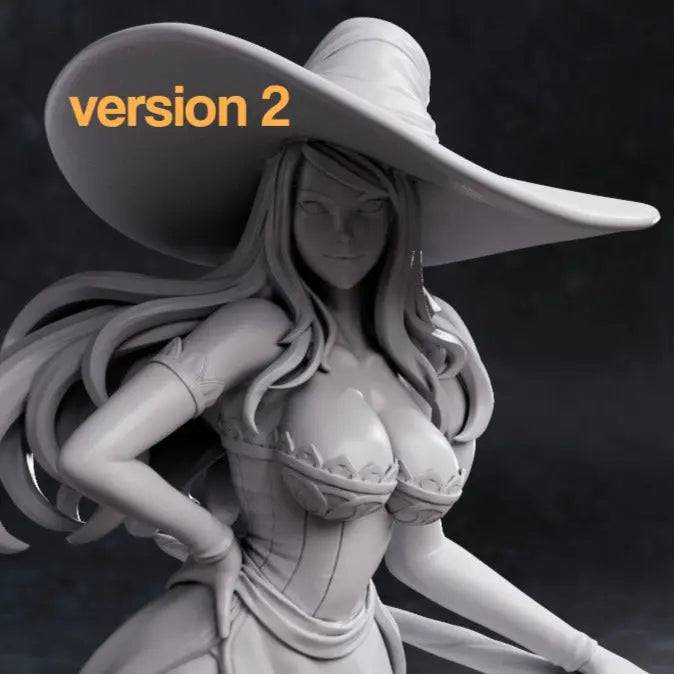 Witchy Hero | Resin Garage Kit Sculpture Anime Video Game Fan Art Statue | Nomnom Figures - Tattles Told 3D