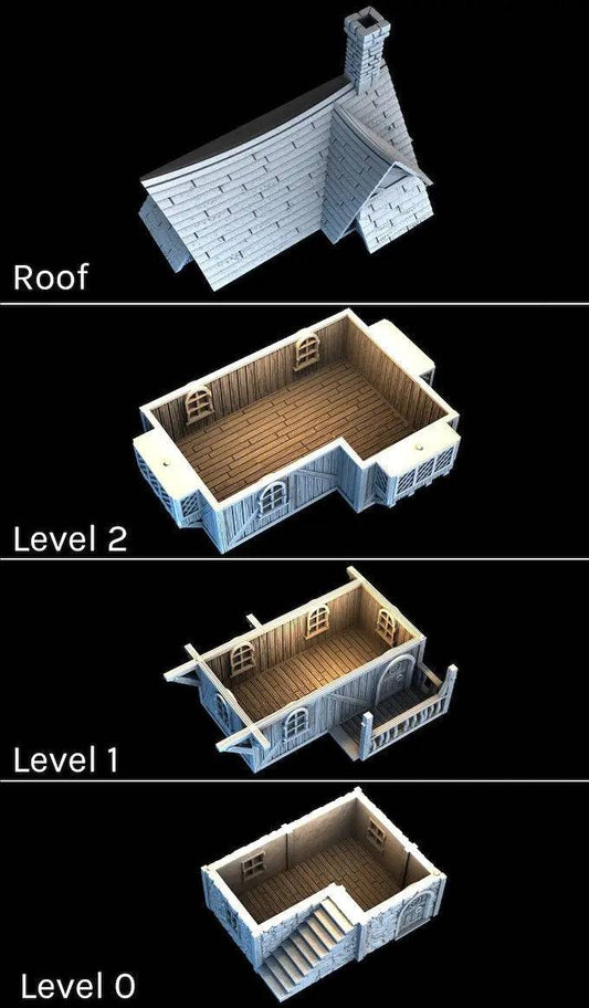 Greendale House | Playable 3D Printed Building | 3DP4U
