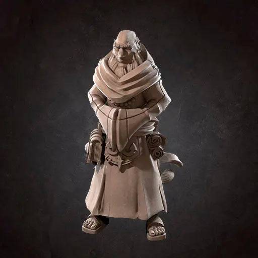 Ancient Cultist Human Acolyte 01 | D&D Miniature TTRPG Character | Bite the Bullet - Tattles Told 3D