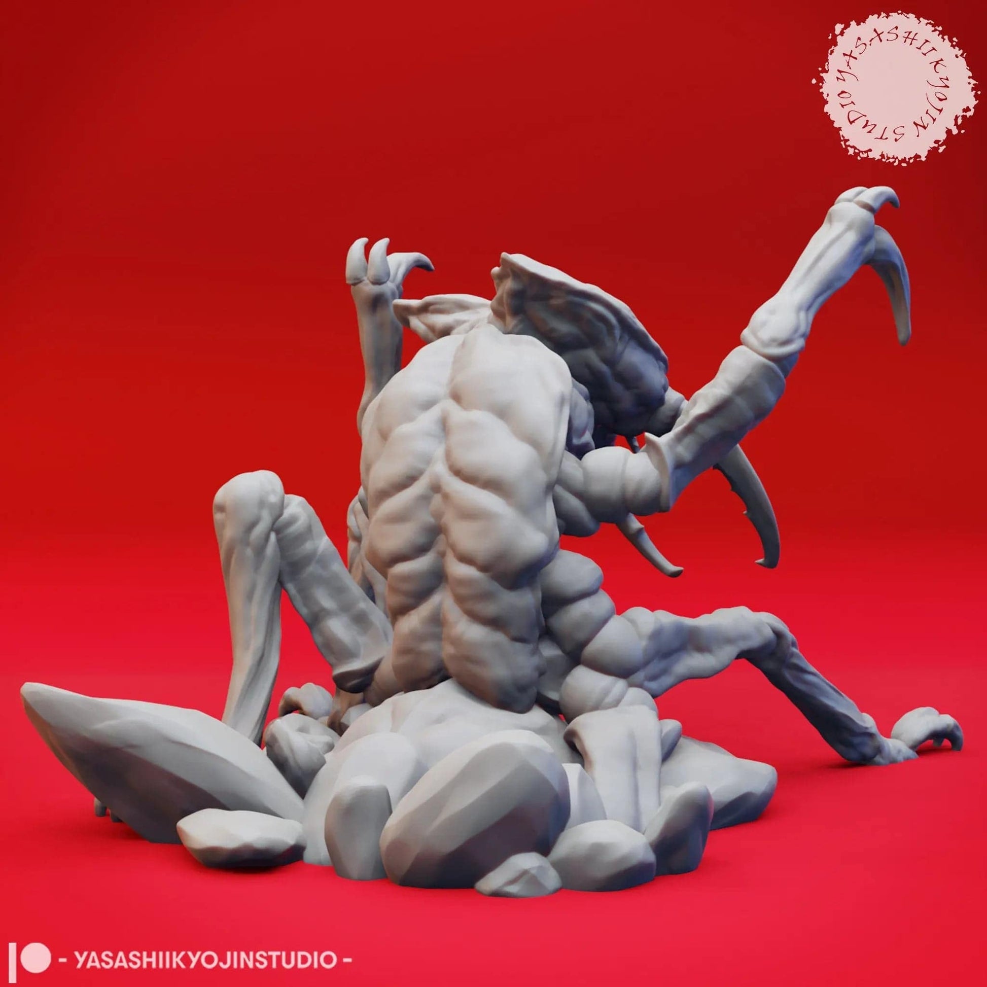 Ankheg | TTRPG Monster Miniature | Yasashii Kyojin Studio - Tattles Told 3D