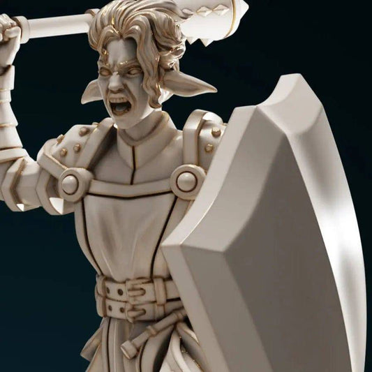 Annote, Firbolg Cleric | D&D Miniature TTRPG Character | DND is a Woman - Tattles Told 3D