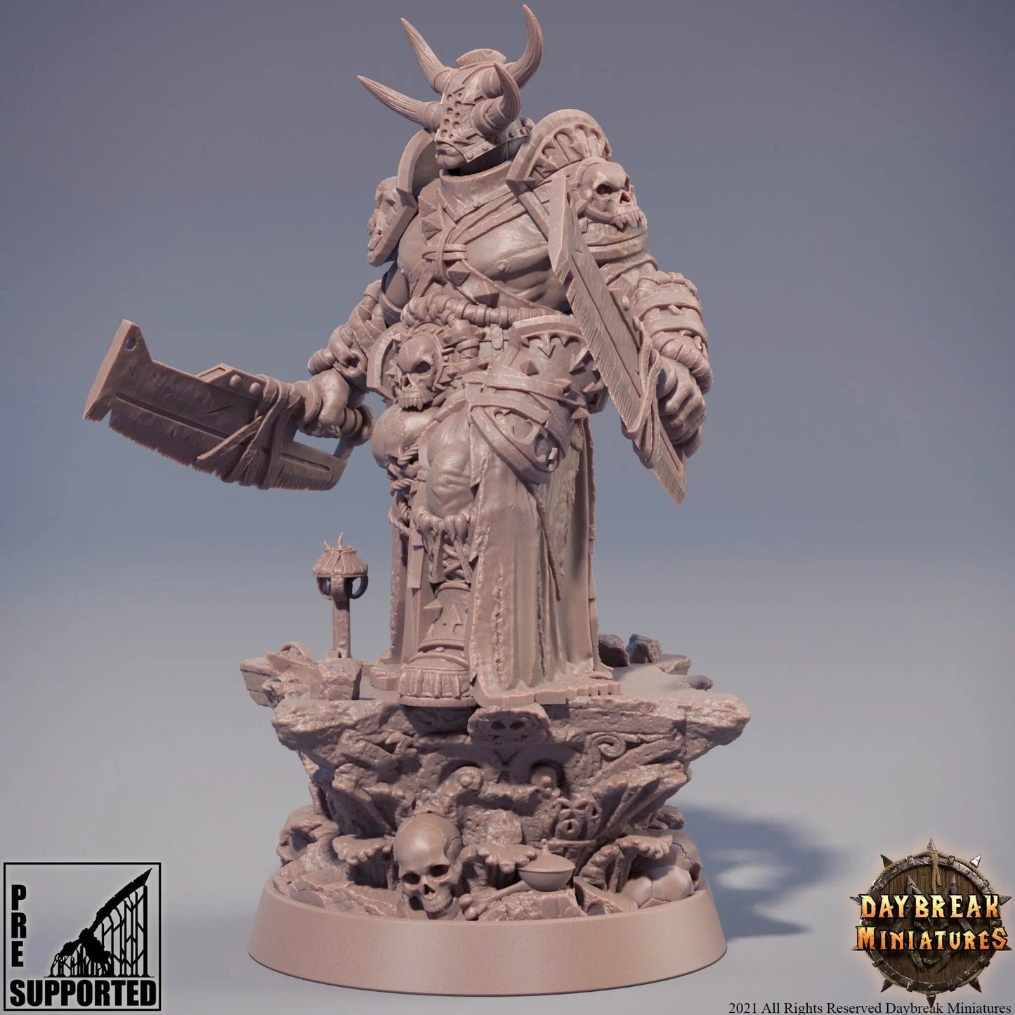 Bozonar the Subcertain | TTRPG Miniature | Daybreak Miniatures - Tattles Told 3D