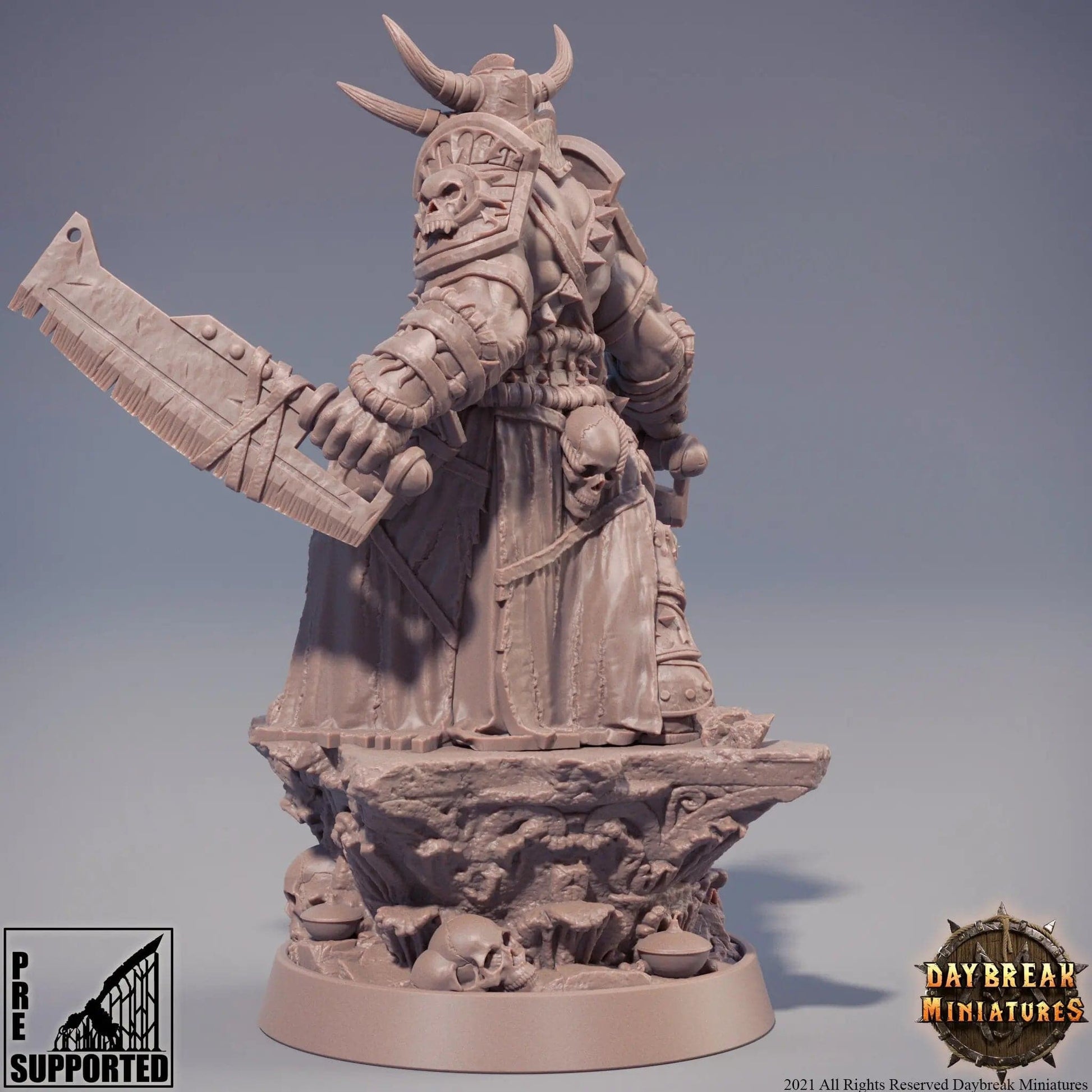 Bozonar the Subcertain | TTRPG Miniature | Daybreak Miniatures - Tattles Told 3D