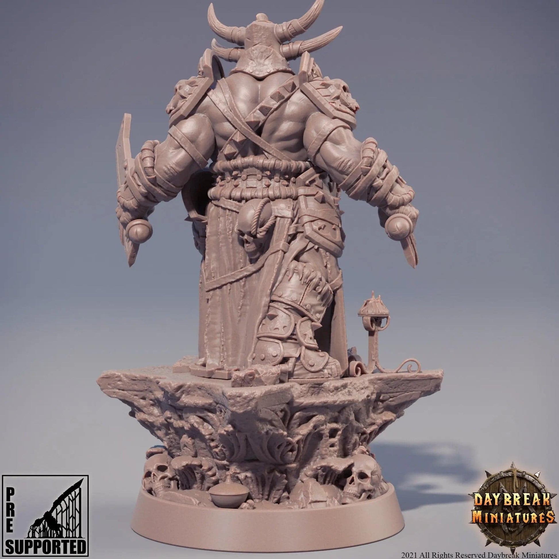 Bozonar the Subcertain | TTRPG Miniature | Daybreak Miniatures - Tattles Told 3D