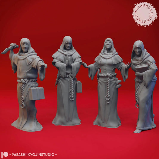 Cultist | TTRPG Monster Miniature | Yasashii Kyojin Studio - Tattles Told 3D