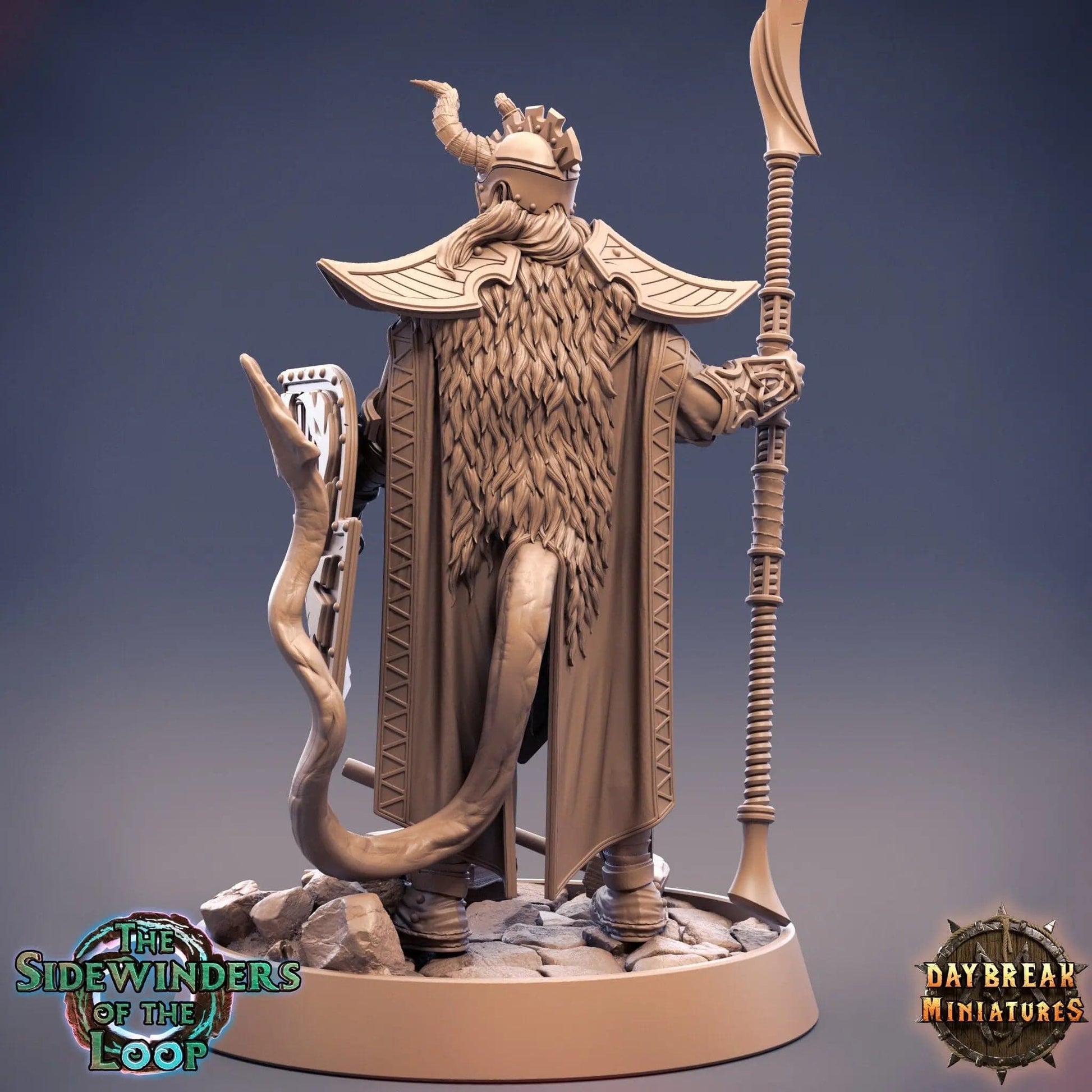 Damien Deadlygate, Tiefling | TTRPG Miniature | Daybreak Miniatures - Tattles Told 3D