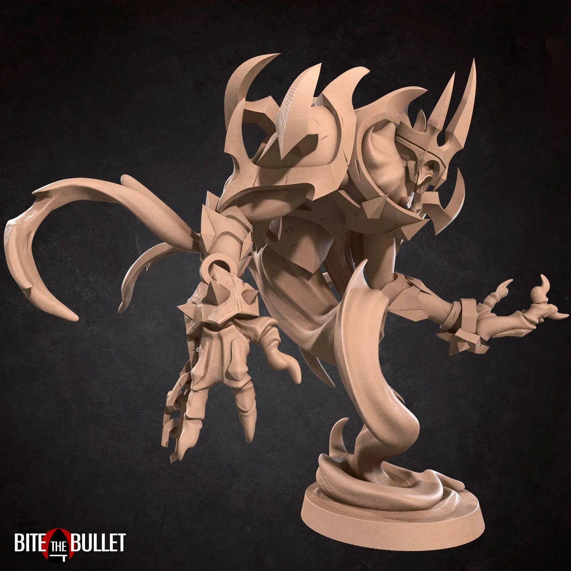 Darkness Elemental | D&D Miniature TTRPG Character | Bite the Bullet - Tattles Told 3D