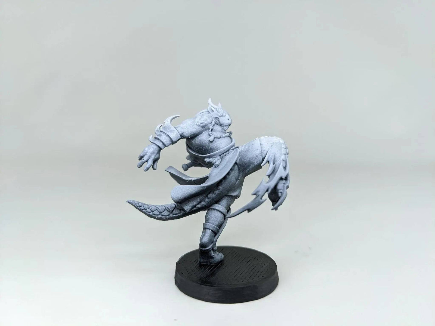 Dragonfolk, Dragonborn | D&D Miniature Character | Manuel Boria - Tattles Told 3D