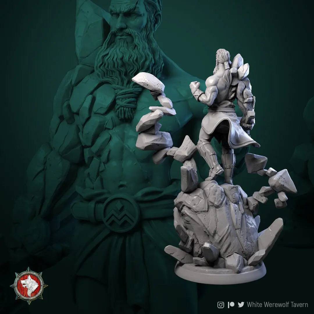 Earth Master | TTRPG Miniature | White Werewolf Tavern - Tattles Told 3D