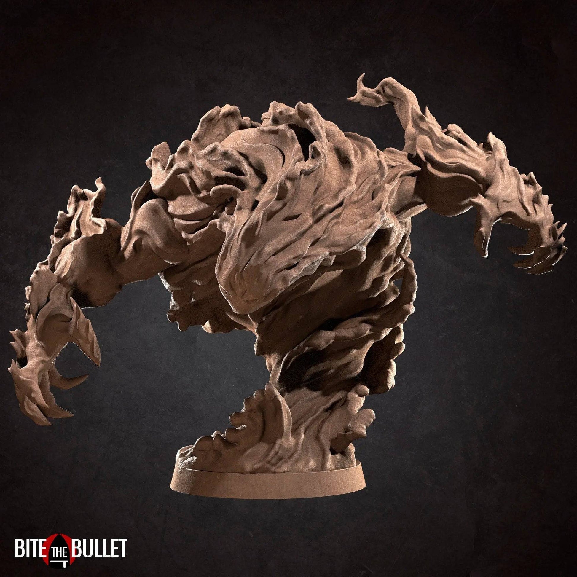 Elemental Water | D&D Miniature TTRPG Character | Bite the Bullet - Tattles Told 3D