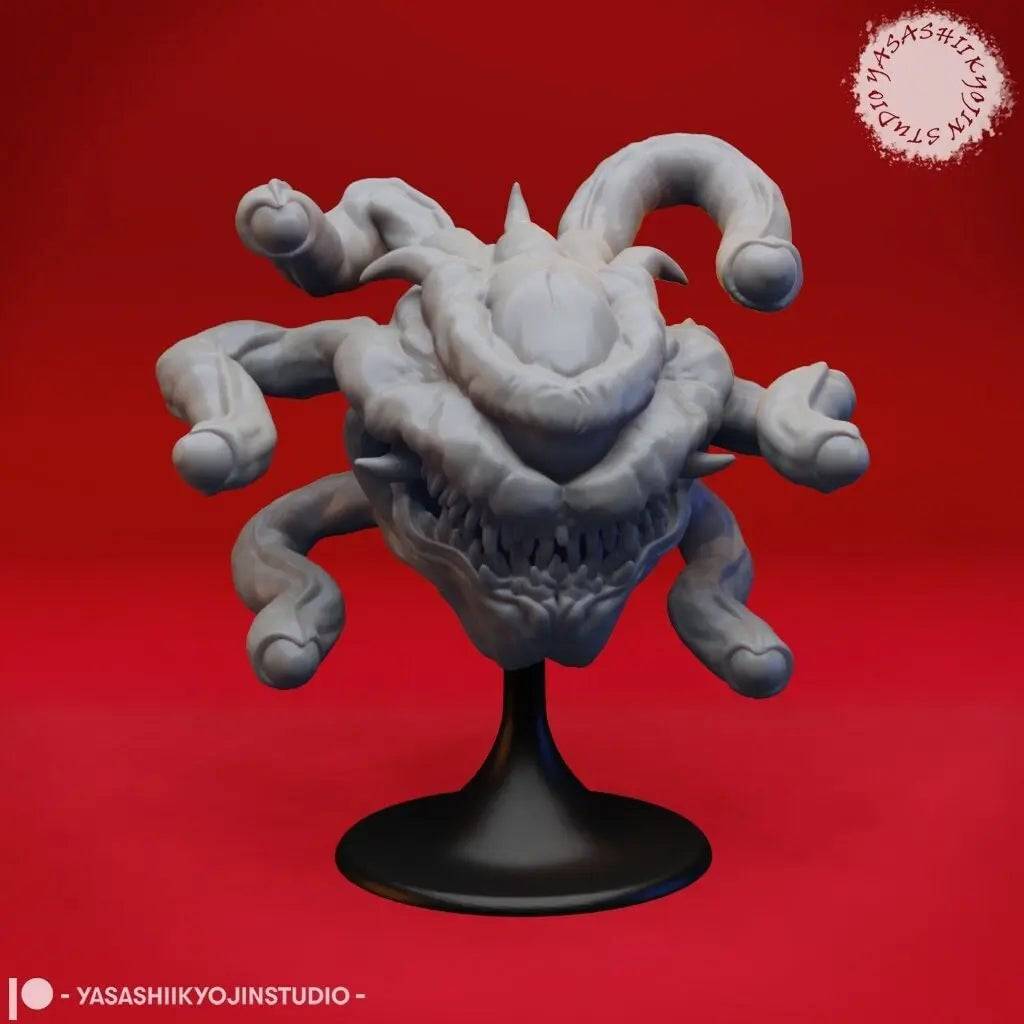 Eye Tyrant | TTRPG Monster Miniature | Yasashii Kyojin Studio - Tattles Told 3D