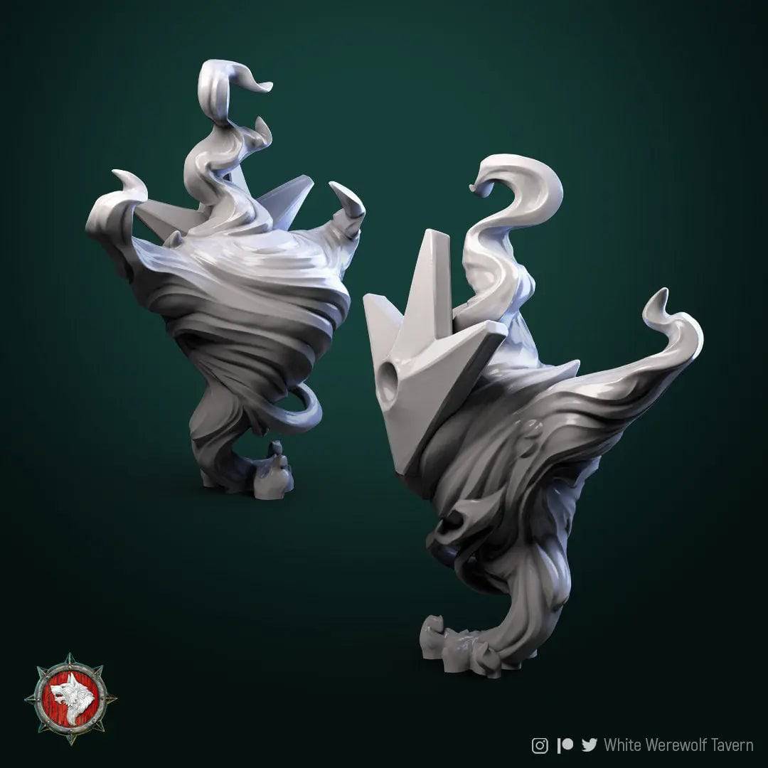 Fire Elemental Little | TTRPG Miniature | White Werewolf Tavern - Tattles Told 3D