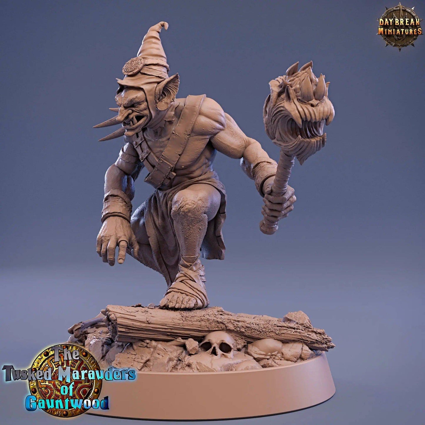 Frontar Gauss, Goblin | TTRPG D&D Miniature | Daybreak Miniatures - Tattles Told 3D