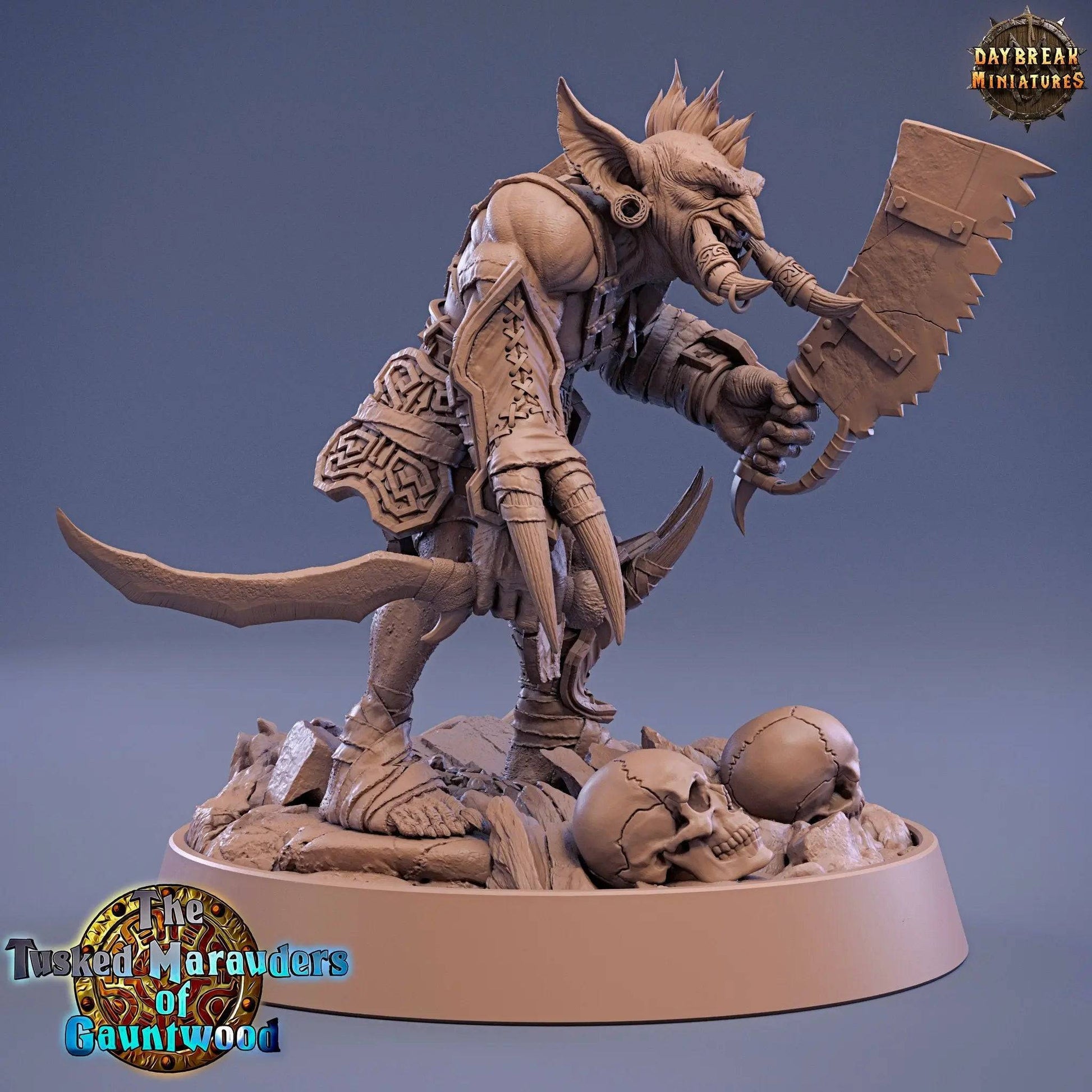 Gajnar Grasha, Goblin | TTRPG D&D Miniature | Daybreak Miniatures - Tattles Told 3D