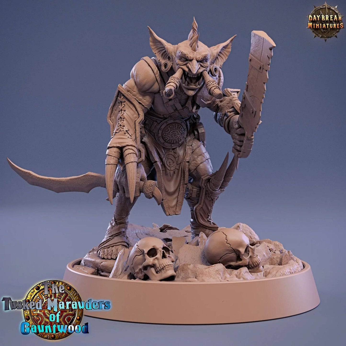 Gajnar Grasha, Goblin | TTRPG D&D Miniature | Daybreak Miniatures - Tattles Told 3D