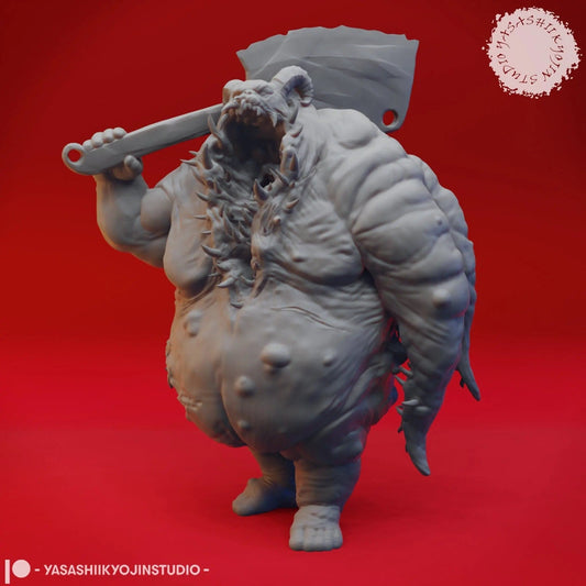 Gluttony Demon | TTRPG Monster Miniature | Yasashii Kyojin Studio - Tattles Told 3D