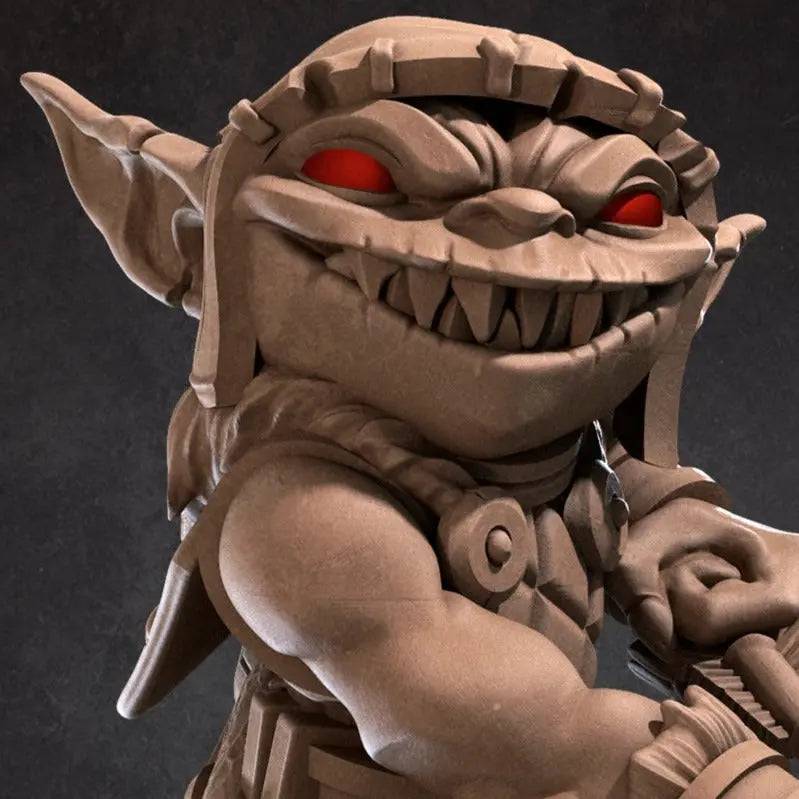 Goblin Archer | D&D Miniature TTRPG Character | Bite the Bullet - Tattles Told 3D