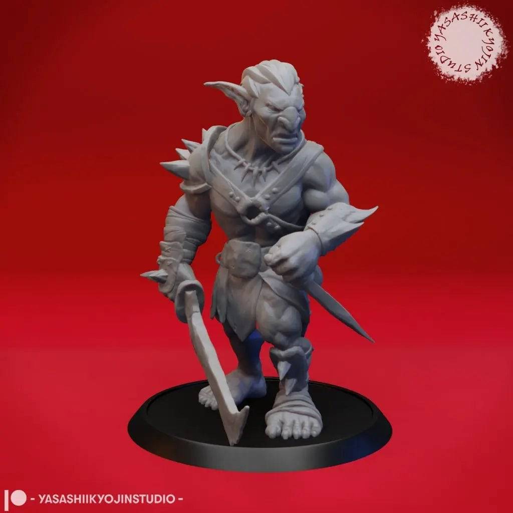 Goblin | TTRPG Monster Miniature | Yasashii Kyojin Studio - Tattles Told 3D