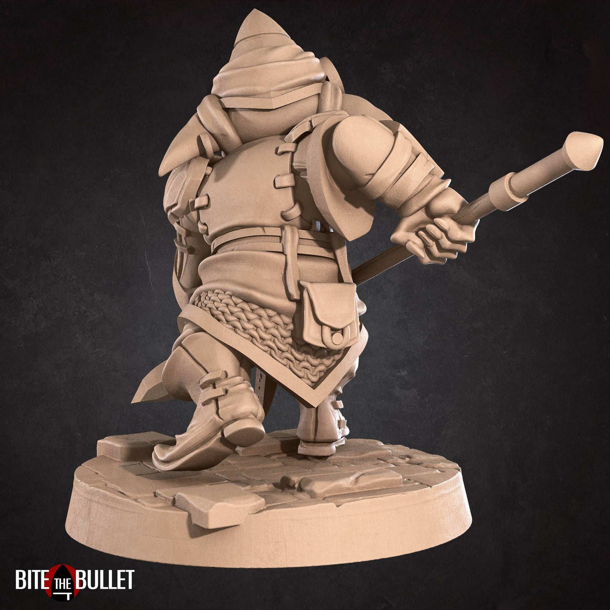 Goblin Warrior | D&D Miniature TTRPG Character | Bite the Bullet - Tattles Told 3D
