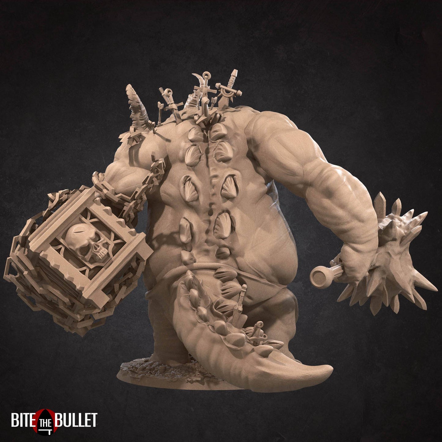 Greed Monster Demon | D&D Miniature TTRPG Character | Bite the Bullet - Tattles Told 3D