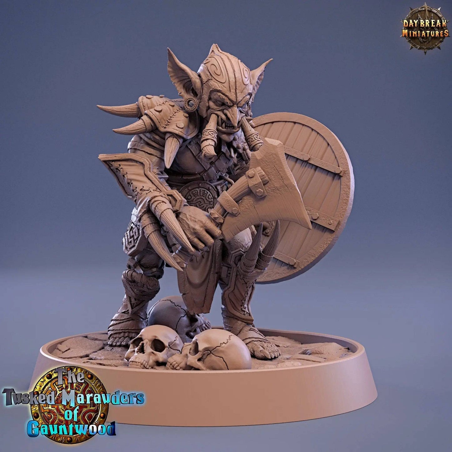 Hooka Gutter, Goblin | TTRPG D&D Miniature | Daybreak Miniatures - Tattles Told 3D