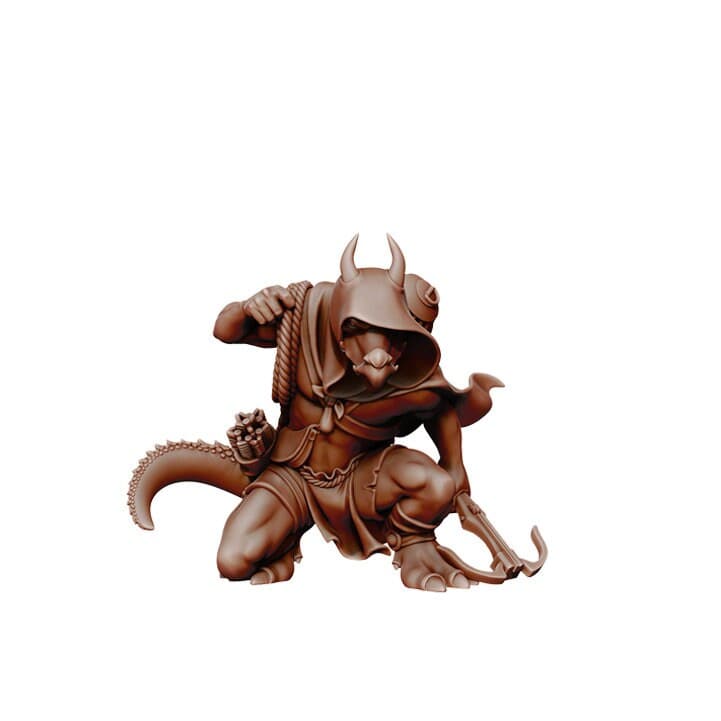 Kobolds | D&D Miniature Character | Manuel Boria - Tattles Told 3D