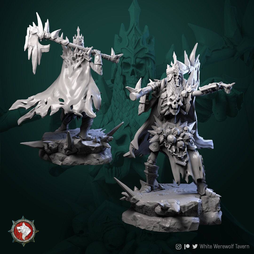 Krovar the Undying | TTRPG Miniature | White Werewolf Tavern - Tattles Told 3D